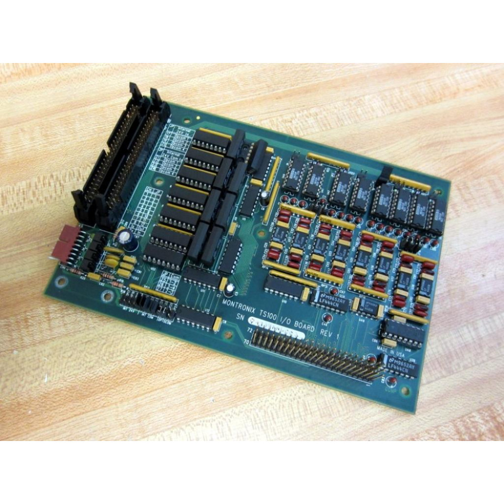 Montronix TS100 Tool Monitor Circuit Board TS100 IO Board - Used