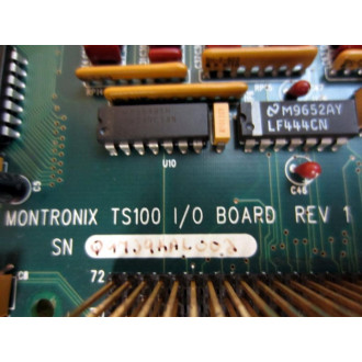 Montronix TS100 Tool Monitor Circuit Board TS100 IO Board - Used