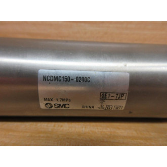 SMC NCDMC150-0200C Cylinder NCDMC1500200C Max Press 1.7MPa - Used