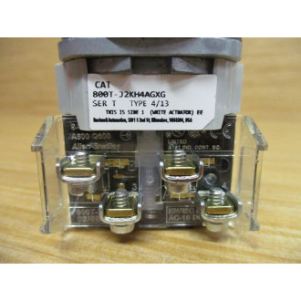 Allen Bradley 800T-J2KH4AGXG Selector Switch 800TJ2JH4AGXG - New No Box