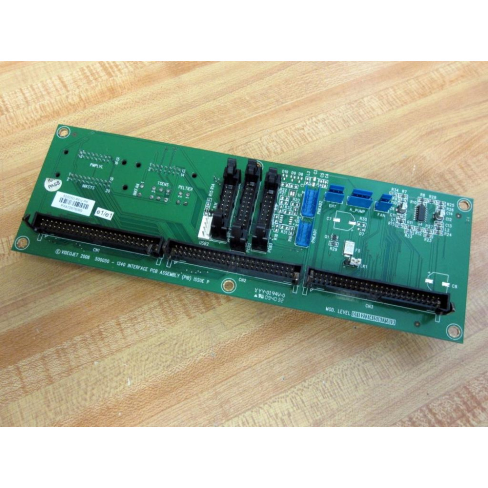 VideoJet 500050-1340 Interface PCB Assy 5000501340 - Used