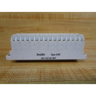 Imidin 301 432 02 507 30143202507 Terminal Block Type D32 - New No Box