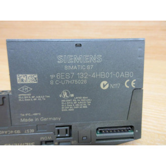 Siemens Furnas 6ES7 132-4HB01-0AB0 Output Module W6ES7 193-4CA40-0AA0 - New No Box