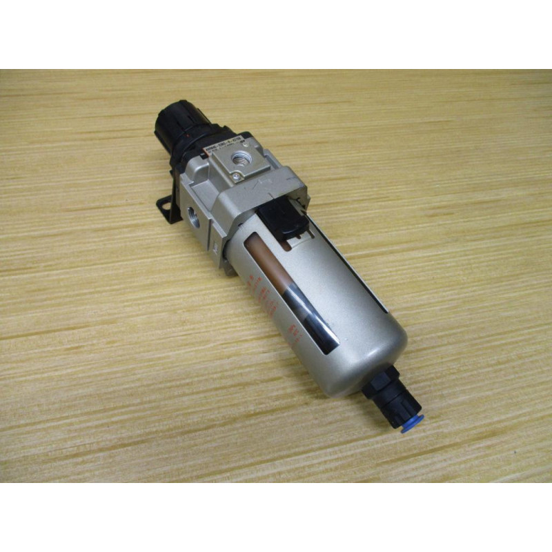 SMC AWM40-03BD-R-X2108 Mist Separator Regulator AWM4003BDRX2108 - Used