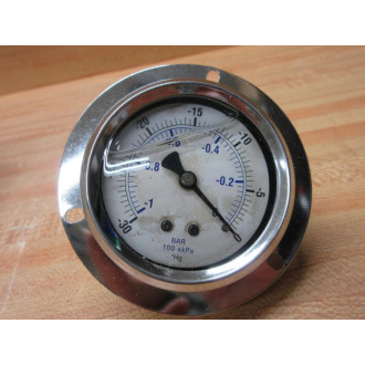 Superior Hydraulics 202L-254A Pressure Gauge 202L254A WMounting Ring