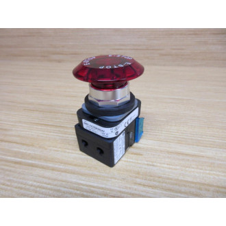 Allen Bradley 800T-FXJEQH2RD4V E-Stop Button - New No Box