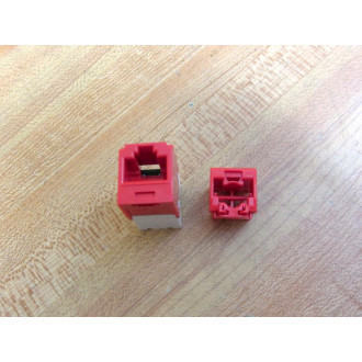 Panduit  Mini-Com CJ5E88TGRD Mini-Com TX-5e Jack Module (Pack of 2)