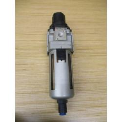 SMC AWM40-03BD-R-X2108 Mist Separator Regulator AWM4003BDRX2108 - Used