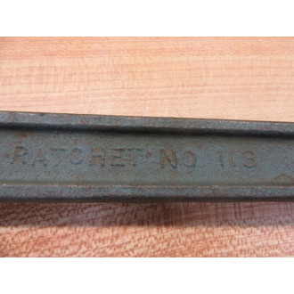 Whitney Metal Tools Company No 113 Ratchet No113 - Used