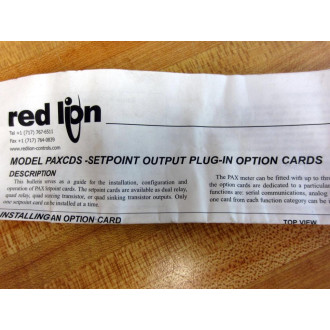 Red Lion PAXCDS30 Output Option Card