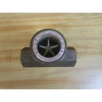 Dwyer SFI-100-34" W.E Anderson Sight Flow Indicator - Used