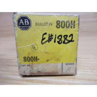 Allen Bradley 800H-PP46G Pilot Light 800H-PP46 Green