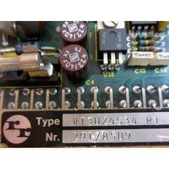 Rexroth VT3000S3X Prop.Amplifier Control Board VT-3024 - Used