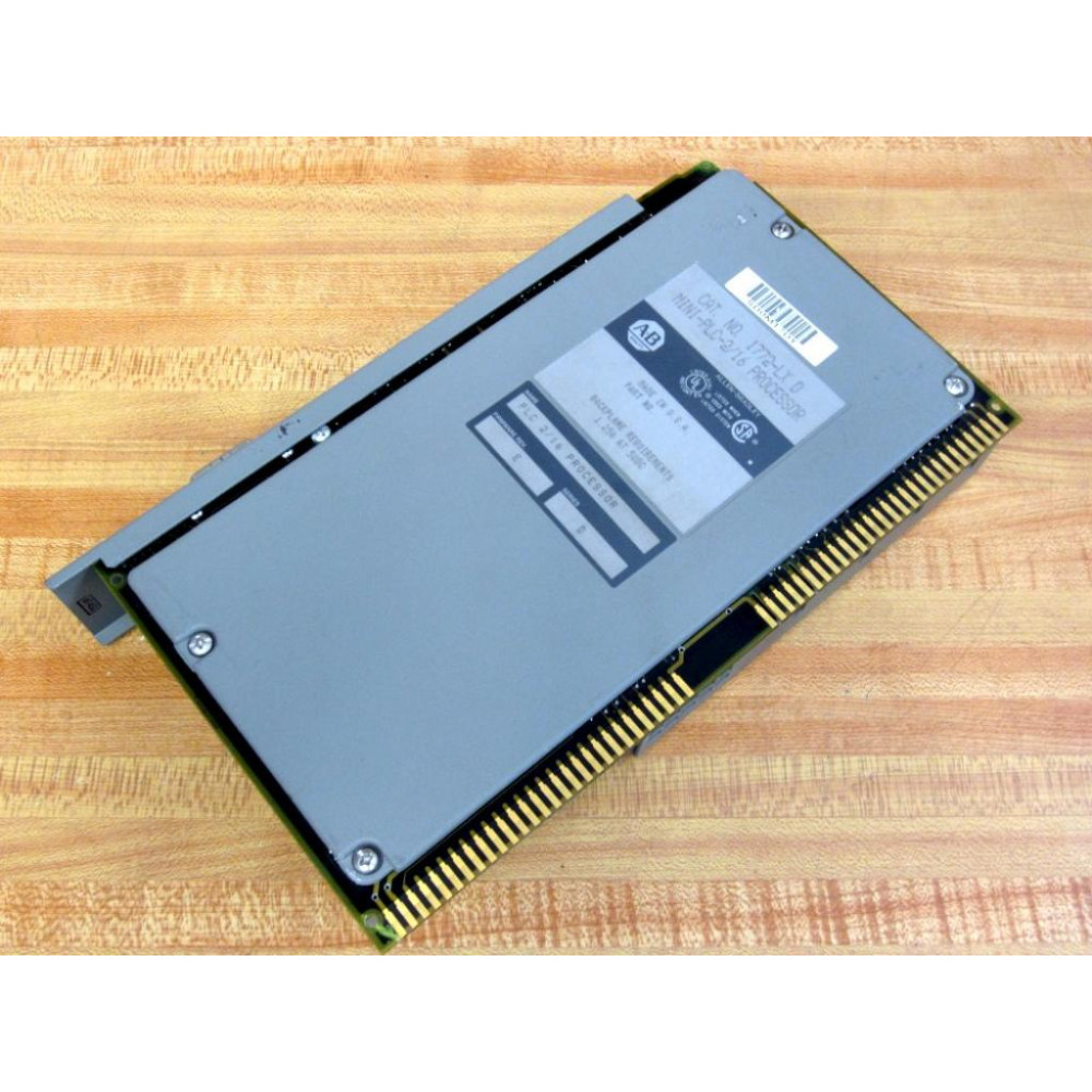 Allen Bradley 1772-LX MINI-PLC-216 Processor Series D FW Rev.E - Used