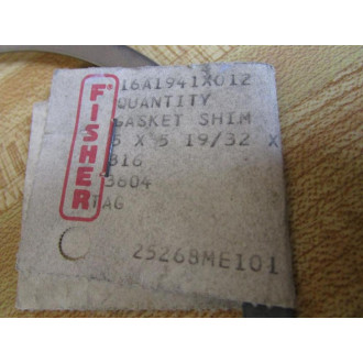 Fisher 16A1941X012 Gasket, Shim - New No Box