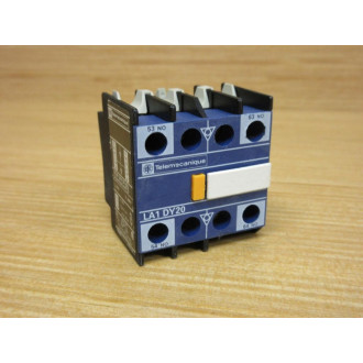 Telemecanique LA1 DY20 Schneider Auxiliary Contact Block LA1DY20 - New No Box