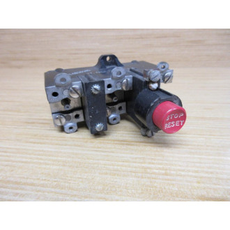 Cutler Hammer 10-2553-6 Overload Relay 14816945 W(3) 10176H150A - Used