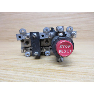 Cutler Hammer 10-2553-6 Overload Relay 14816945 W(3) 10176H150A - Used