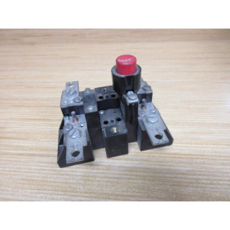 Cutler Hammer 10176H91A Overload Relay 10-1430-5 W (2) 10176H150A - Used