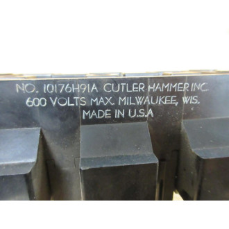 Cutler Hammer 10176H91A Overload Relay 10-1430-5 W (2) 10176H150A - Used