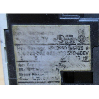 Fuji Electric SC-5-1Y Contactor 4NC0N011Y - Used