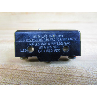 Micro Switch 6AS80 Limit Switch - Used