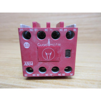 Allen Bradley 100S-FAB04 Guardmaster Auxiliary Contact 100SFAB04 - New No Box