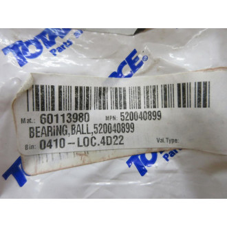 520040899 Ball Bearing FS207 02 - New No Box