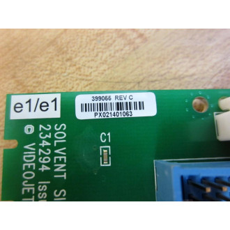VideoJet 234294 Solvent SIC Board 399055 - Used
