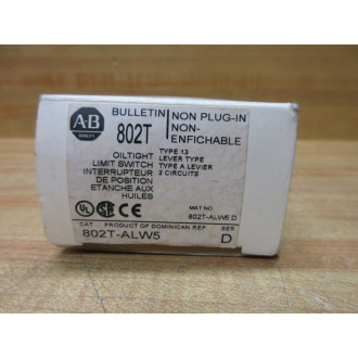 Allen Bradley 802T-ALW5 Limit Switch 802TALW5