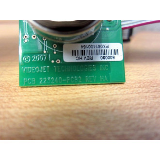 VideoJet 500090-PCB2 PCB 223240-PCB2 600090 - Used