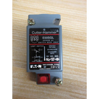 Cutler Hammer E50SGL Eaton Limit Switch Body - New No Box