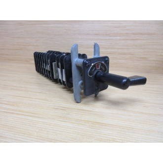 General Electric 16SB10 246A5428 G1X2 GE Rotary Switch 246A5428 G1X2 - Used