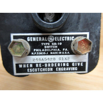 General Electric 16SB10 246A5428 G1X2 GE Rotary Switch 246A5428 G1X2 - Used