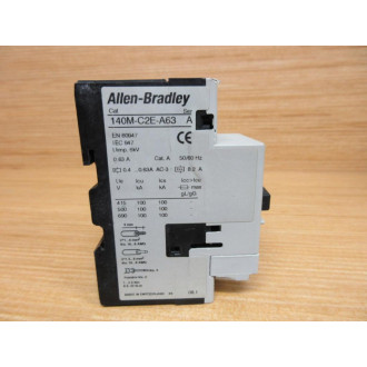 Allen Bradley 140M-C2E-A63 Circuit  Breaker Ser A, W 140M-C-AFA11 - Used