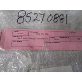 Kliklok 5055-351-001 Chain Assembly 5055351001 25' 8" - New No Box