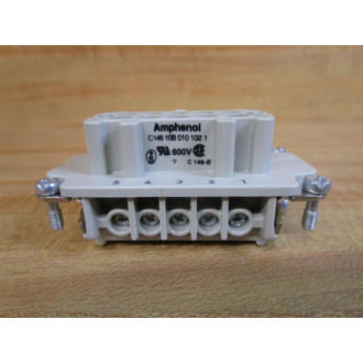 Amphenol C146 10B 010 102 1 Female Insert C14610B0101021 - New No Box