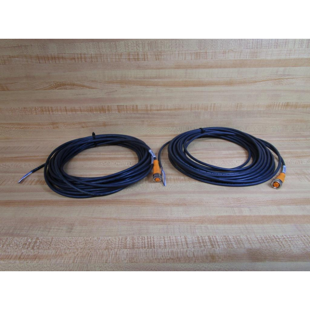 IFM Efector ADOGH040MSS0010H04 Cordset EVC003 (Pack of 2) - New No Box
