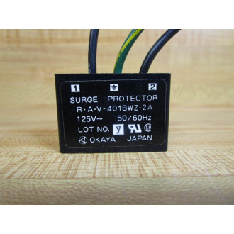 Okaya RAV-401BWZ-2A Surge Protector RAV401BWZ2A (Pack of 2) - Used