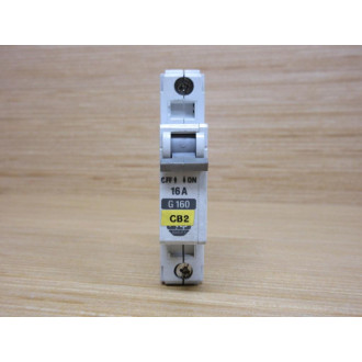 Allen Bradley 1492-CB1 G160 16A Circuit Breaker 1492CB1G160 - Used