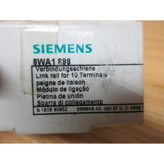 Siemens 8WA1 898 Link Rail 8WA1898 (Pack of 2)