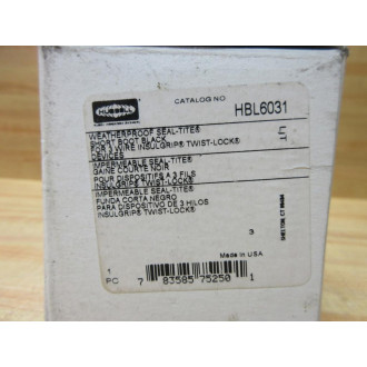 Hubbell HBL6031 Weatherproof Seal Boot D-56369