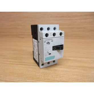 Siemens 3RV1-011-0JA10 Circuit Breaker 3RV10110JA10 W 3RV1901-1D - Used