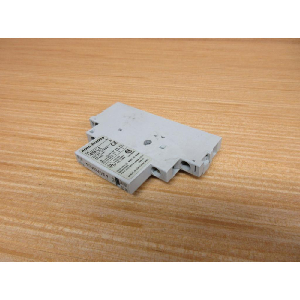 Allen Bradley 140-CASAR10M10 Auxiliary Contact 140MCASAR10M10 - Used