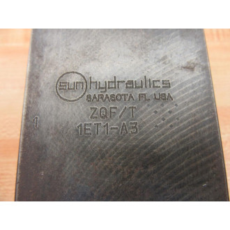 Sun Hydraulics ZQFT Manifold ZQFT - Used