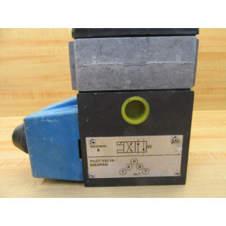 Vickers 02-119575 02119575 Pilot Valve DG4S4LW-012N-B-60 W1 Pilot - Used