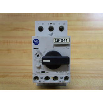 Allen Bradley 140M-C2E-B40 Circuit Breaker 140MC2EB40 B, W140M-C-AFA11 - Used