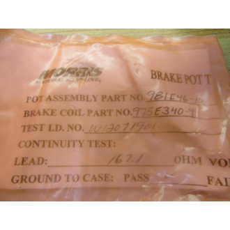 P&H 981E46-10 Magnetic Brake Assembly 981E4610 - New No Box