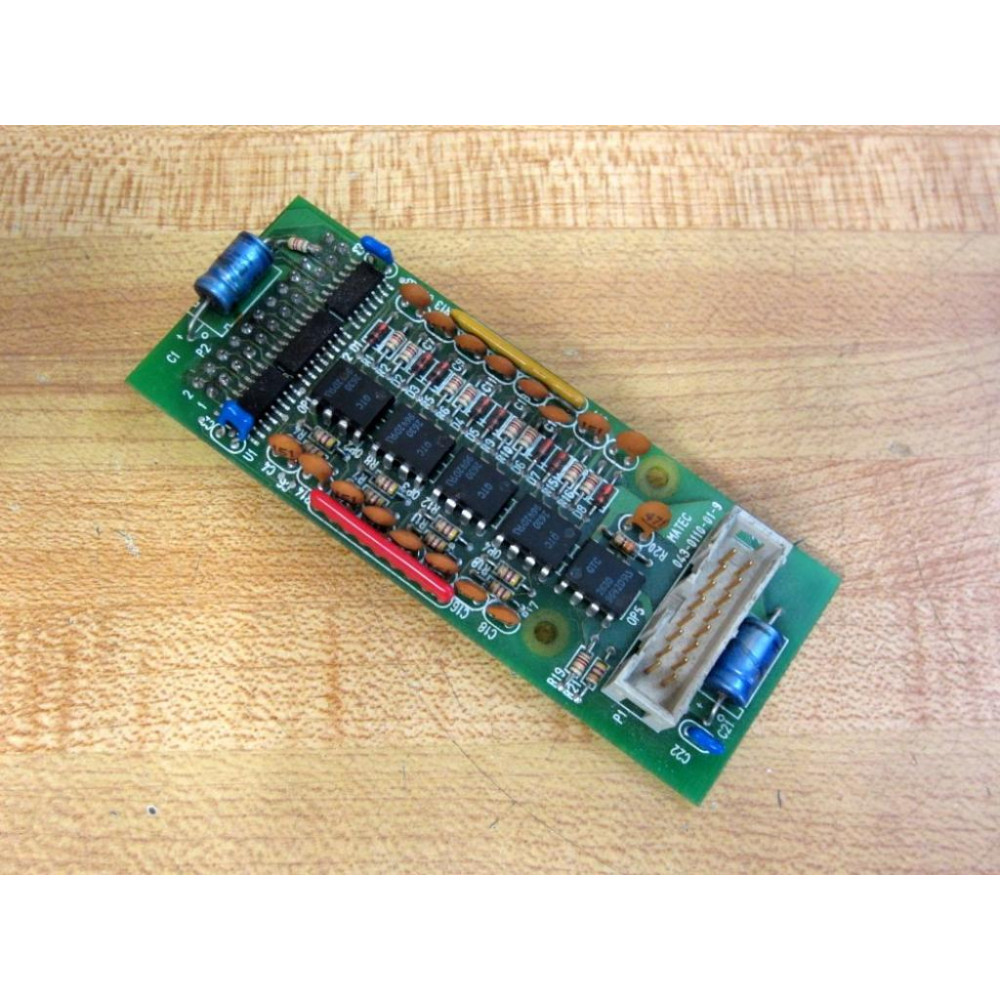 Matec 043-0110-01-9 Circuit Board 0430110019 - Used