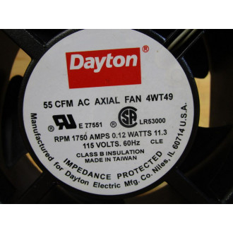 Dayton 4800X AC Axial Fan 4WT49 - New No Box